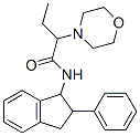 CAS 登录号：63992-13-2， N-(2-吗啉基丁酰基)-2-苯基-1-茚满胺