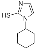 structure of CAS# 64038-58-0, 1-Cyclohexyl-2-Mercaptoimidazole;1-Cyclohexyl-2-Mercaptoimidazole;2H-Imidazole-2-Thione, 1-Cyclohexyl-1,3-Dihydro-;Brn 0128631