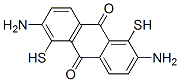CAS 登录号：6409-17-2， 2,6-二氨基-1,5-二巯基蒽醌
