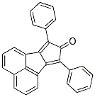 structure of CAS# 641-57-6, 7,9-Diphenyl-8H-Cyclopent[a]Acenaphthylen-8-One;Aids-132878;Aids132878;Nsc627663
