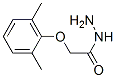 structure of CAS# 64106-78-1, 2-(2,6-Dimethylphenoxy)Acetohydrazide;2-(2,6-Dimethylphenoxy)Ethanehydrazide;Zinc00244376;Aronis004988