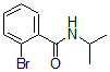 结构式 CAS# 64141-90-8, 2-溴-N-(1-甲基乙基)-苯甲酰胺