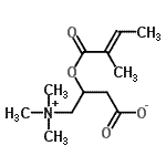 CAS#: 64191-86-2， 3-{[(2E)-2-Methyl-2-butenoyl]oxy}-4-(trimethylammonio)butanoate