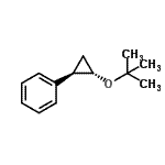 CAS#: 642075-95-4， {(1R,2S)-2-[(2-Methyl-2-propanyl)oxy]cyclopropyl}benzene
