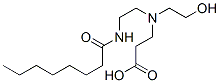 CAS 登录号：64265-45-8， N-(2-羟基乙基)-N-[2-[(1-氧代辛基)氨基]乙基]-beta-丙氨酸