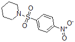 structure of CAS# 64268-93-5, 1-[(4-Nitrophenyl)Sulfonyl]-Piperidine;1-[(4-Nitrophenyl)Sulphonyl]Piperidine;1-[(4-NITROPHENYL)SULFONYL]PIPERIDINE;N-(4-NITROPHENYLSULFONYL)PIPERIDINE