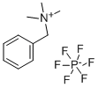 structure of CAS# 6427-70-9, Benzyltrimethylammonium Hexafluorophosphate;Benzyl-Trimethyl-Ammonium Hexafluorophosphate;Benzyl-Trimethylammonium Hexafluorophosphate;Trimethyl-(Phenylmethyl)Azanium Hexafluorophosphate