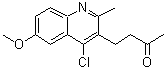 CAS#: 64375-68-4， 4-(4-Chloro-6-methoxy-2-methyl-3-quinolinyl)-2-butanone