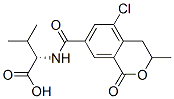 CAS#: 64398-35-2， N-((5-Chloro-3,4-Dihydro-3-Methyl-1-Oxo-1H-2-Benzopyran-7-Yl )Carbonyl)-L-Valine