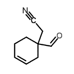 CAS#: 64404-62-2， (1-Formyl-3-cyclohexen-1-yl)acetonitrile