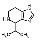 CAS#: 64423-48-9， 4-Isopropyl-4,5,6,7-tetrahydro-1H-imidazo[4,5-c]pyridine