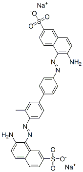 CAS#: 6448-80-2， 6-Amino-5-[[4'-[(2-Amino-7-Sulfo-1-Naphtyl)Azo]-3,3'-Dimethyl-1,1'-Biphenyl-4-Yl]Azo]-2-Naphthalenesulfonic Acid Disodium Salt