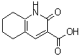 结构式 CAS# 64500-54-5, 2-氧代-1,2,5,6,7,8-六氢-3-喹啉羧酸