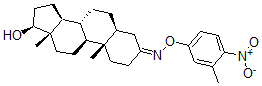 CAS#: 64584-61-8， 17beta-Hydroxy-5alpha-Androstan-3-One O-(4-Nitro-m-Tolyl)Oxime