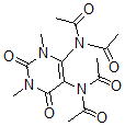 CAS#: 64589-40-8， N,N-(1,2,3,6-Tetrahydro-1,3-Dimethyl-2,6-Dioxo-4,5-Pyrimidinediyl)Bis[N-Acetyl-Acetamide]