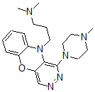 CAS#: 64610-74-8， N,N-Dimethyl-1-(4-Methyl-1-Piperazinyl)-10H-Pyridazino[4,5-b][1,4]Benzoxazine-10-Propan-1-Amine