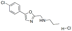 CAS#: 64639-91-4， N-[[5-(4-Chlorophenyl)-1,3-Oxazol-2-Yl]Methyl]Propan-1-Amine Hydrochloride
