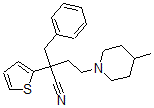 CAS#: 64647-41-2， 4-Methyl-alpha-(Phenylmethyl)-alpha-(2-Thienyl)-1-Piperidinebutyronitrile