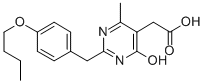 CAS#: 64677-98-1， 2-(4-Butoxybenzyl)-6-Hydroxy-4-Methyl-5-Pyrimidineacetic Acid