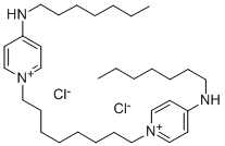 CAS#: 64690-92-2， 1,8-Bis(4-(Heptylamino)-1-Pyridinium)Octane Dichloride