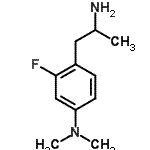 CAS#: 64693-35-2， 4-(2-Aminopropyl)-3-fluoro-N,N-dimethylaniline