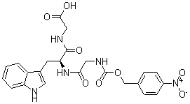 CAS#: 64792-79-6， N-[N-[N-[[(4-Nitrophenyl)Methoxy]Carbonyl]Glycyl]-L-Tryptophyl]-Glycine