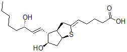 CAS#: 64868-63-9， (5Z,13E,15S)-6,9alpha-Epithio-11alpha,15-Dihydroxyprosta-5,13-Dien-1-Oic Acid