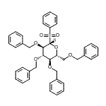 CAS#: 64978-34-3， (1S)-1,5-Anhydro-2,3,4,6-tetra-O-benzyl-1-(phenylsulfonyl)-D-glucitol