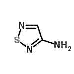 CAS 登录号：6504-55-8， 1,2,5-噻二唑-3-胺
