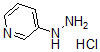 structure of CAS# 650638-17-8, 3-Hydrazinopyridine Hydrochloride;Pyridine, 3-Hydrazino-, Monohydrochloride;3-HYDRAZINOPYRIDINE HYDROCHLORIDE