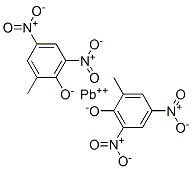 CAS 登录号：65121-76-8， 4,6-二硝基邻甲酚铅(2+)