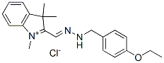 CAS#: 65122-07-8， 2-[[(4-Ethoxyphenyl)Methylhydrazono]Methyl]-1,3,3-Trimethyl-3H-Indolium Chloride