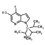 CAS#: 651744-22-8， 4-Fluoro-1-(triisopropylsilyl)-1H-pyrrolo[2,3-b]pyridin-5-ol