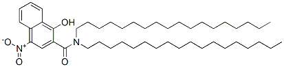 CAS#: 65208-16-4， 1-Hydroxy-4-Nitro-N,N-Dioctadecylnaphthalene-2-Carboxamide