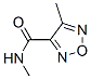 CAS#: 65225-84-5， N,4-Dimethyl-1,2,5-Oxadiazole-3-Carboxamide