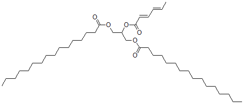 CAS#: 65236-61-5， Glyceryl 1,3-dipalmito-2-sorbate