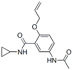CAS#: 6525-29-7， 5-(Acetylamino)-2-(Allyloxy)-N-Cyclopropylbenzamide