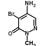 CAS#: 65269-63-8， 5-Amino-4-bromo-2-methyl-3(2H)-pyridazinone