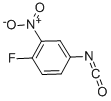 结构式 CAS# 65303-82-4, 4-氟-3-硝基苯基异氰酸酯