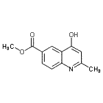 CAS#: 654051-82-8， Methyl 4-hydroxy-2-methyl-6-quinolinecarboxylate