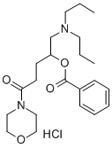 CAS#: 65446-89-1， 4-(4-(Benzoyloxy)-5-(Dipropylamino)-1-Oxopentyl)-Morpholine Monohydrochloride