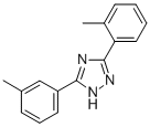 CAS 登录号：65697-87-2， 3-(o-甲苯基)-5-(m-甲苯基)-1H-1,2,4-三唑