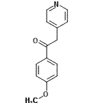 CAS#: 6576-06-3， 1-(4-Methoxyphenyl)-2-(4-Pyridinyl)Ethanone