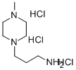 CAS#: 65876-28-0， 4-Methyl-1-Piperazinepropanamine Trihydrochloride