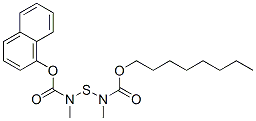CAS#: 65907-42-8， [[Octyloxycarbonyl(Methyl)Amino]Thio]-N-Methylcarbamic Acid 1-Naphtyl Ester
