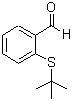 structure of CAS# 65924-65-4, 2-[(1,1-Dimethylethyl)Thio]-Benzaldehyde;2-(Tert-Butylthio)Benzaldehyde;Zinc00159389