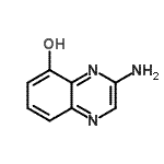 CAS#: 659729-72-3， 3-Amino-5-quinoxalinol
