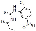 CAS#: 6599-87-7， N-[(2-Chloro-5-nitro-phenyl)thiocarbamoyl]propanamide