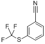 structure of CAS# 660-44-6, 3-(Trifluoromethylthio)Benzonitrile;3-(TRIFLUOROMETHYLTHIO)BENZONITRILE, 97