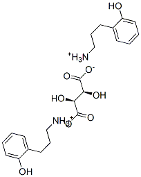 CAS#: 66068-90-4， (S)-Bis[[[2-(Hydroxyphenyl)-1-Methyl]Ethyl]Ammonium] [R-(R*,R*)]-Tartrate